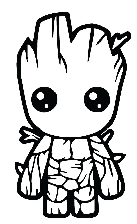 Baby Groot vinyl decal sticker