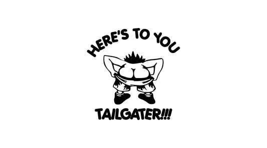 Tailgater Moon Decal