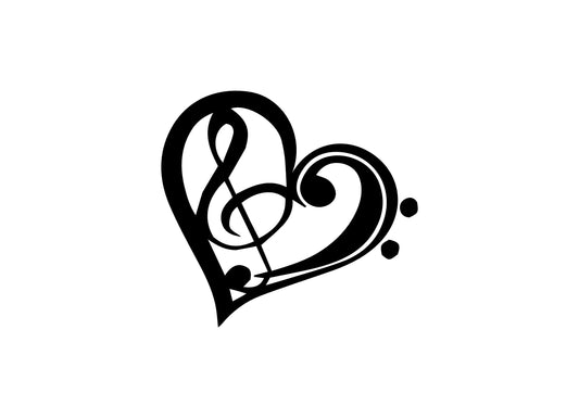 Musical Heart: A Melody in Symbols